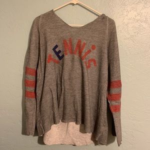 Wild fox tennis sweatshirt